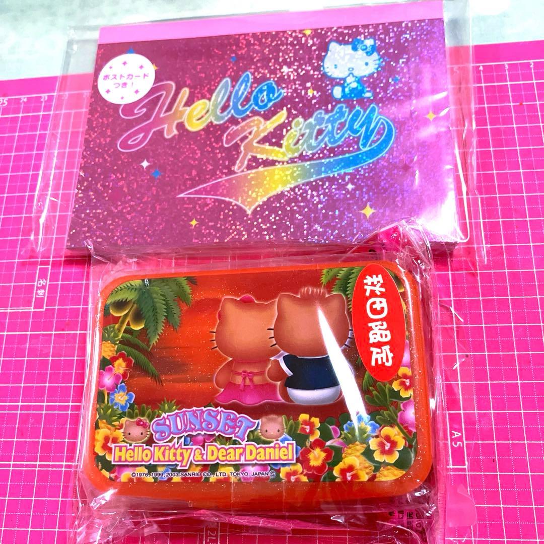 Hello Kittyサンリオハイビスカスメモ帳平成レトロレア☆