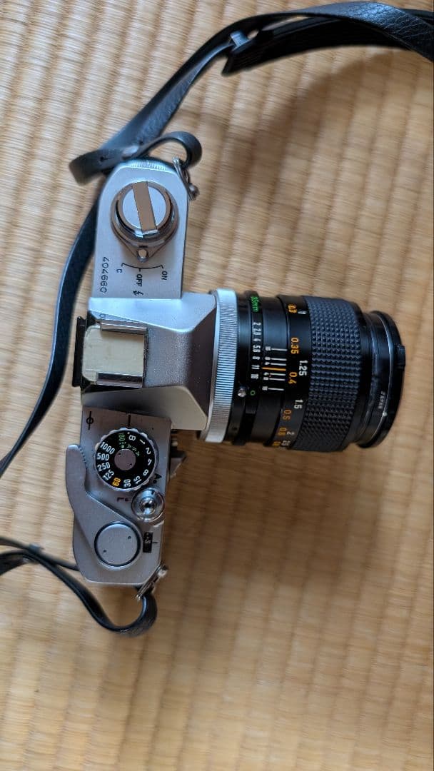 実写確認整備品】ニコンFE BK／Ai-Zニッコール43-86mmf3.5付