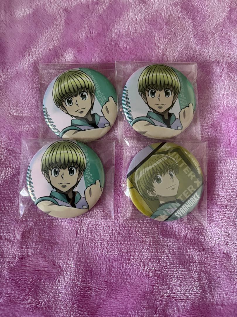 ハンターハンター シャルナーク 缶バッジ アクスタ まとめ売り