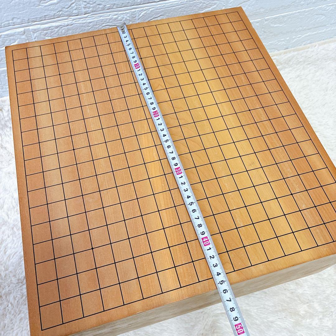 囲碁盤 基盤 板目 木裏 極厚 6寸 へそあり 脚付 高級 骨董 桐箱