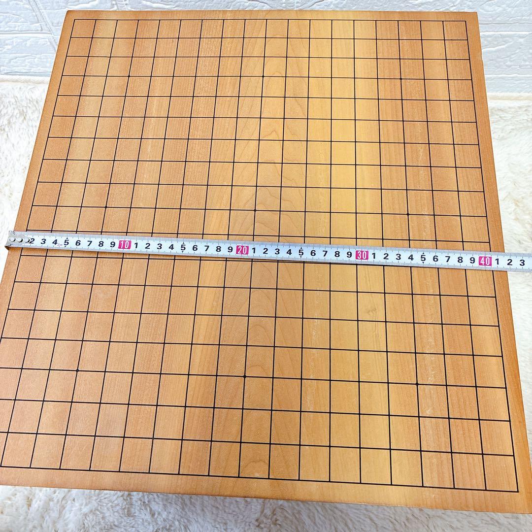 囲碁盤 基盤 板目 木裏 極厚 6寸 へそあり 脚付 高級 骨董 桐箱