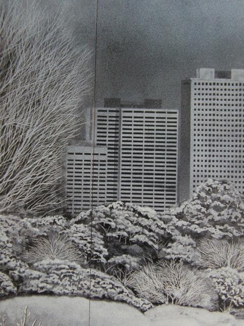 加山又造、【一九八四・東京】、希少な額装用画集より、新品額装付、状態良好
