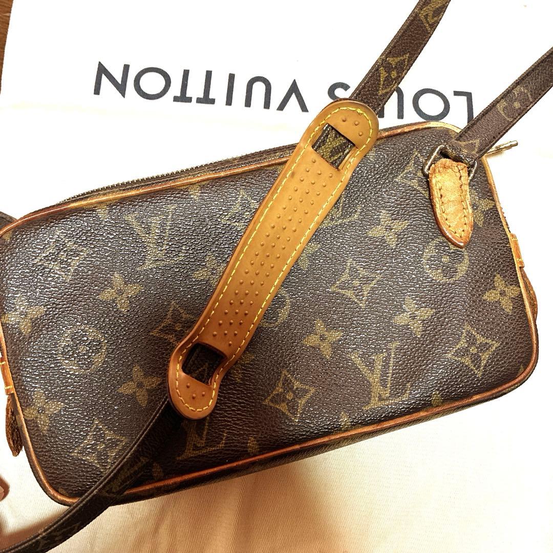 LOUIS VUITTON ルイヴィトン ポシェットマルリーバンドリエール