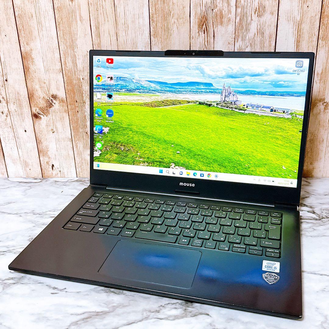 2020年製✨10世代i5＆SSD/メモリ8GB✨カメラ付き 薄型パソコンPC