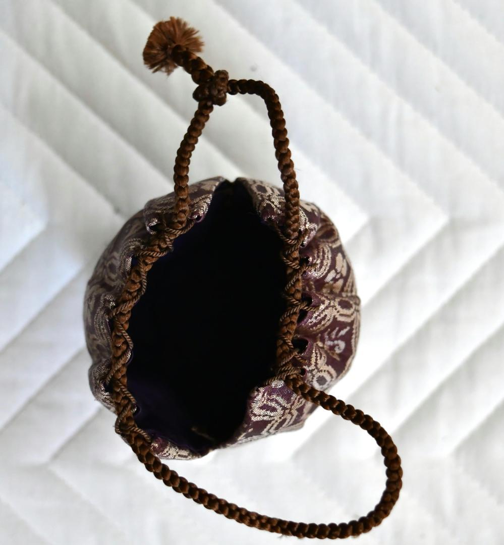 桶谷定一作 京焼 茄子茶入 宗薫純子 共箱付 渋く深く満ち足りた