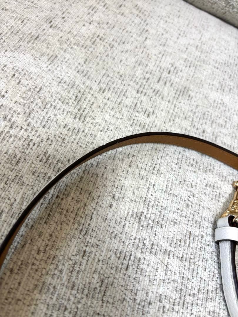 COACH コーチ ストライプ ハンド ショルダー バッグ