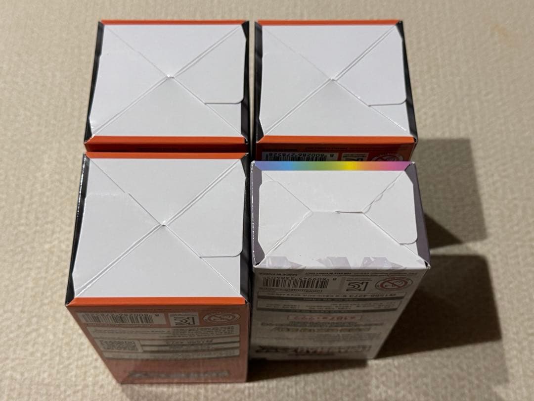 韓国版　テラスタルフェスex & インフェルノX 4 box セット