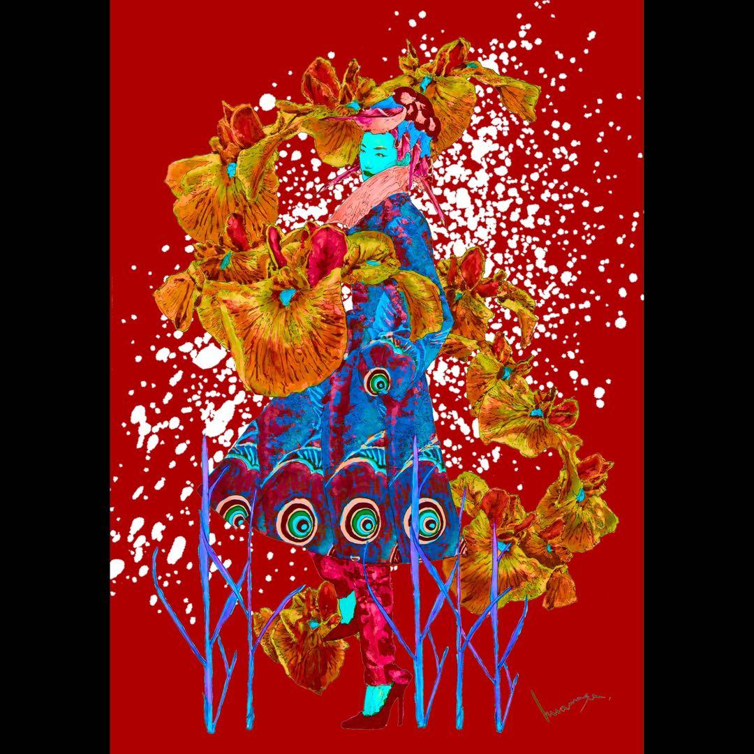 【B2パネル】『稲と菖蒲と四十雀』Impact Ver.