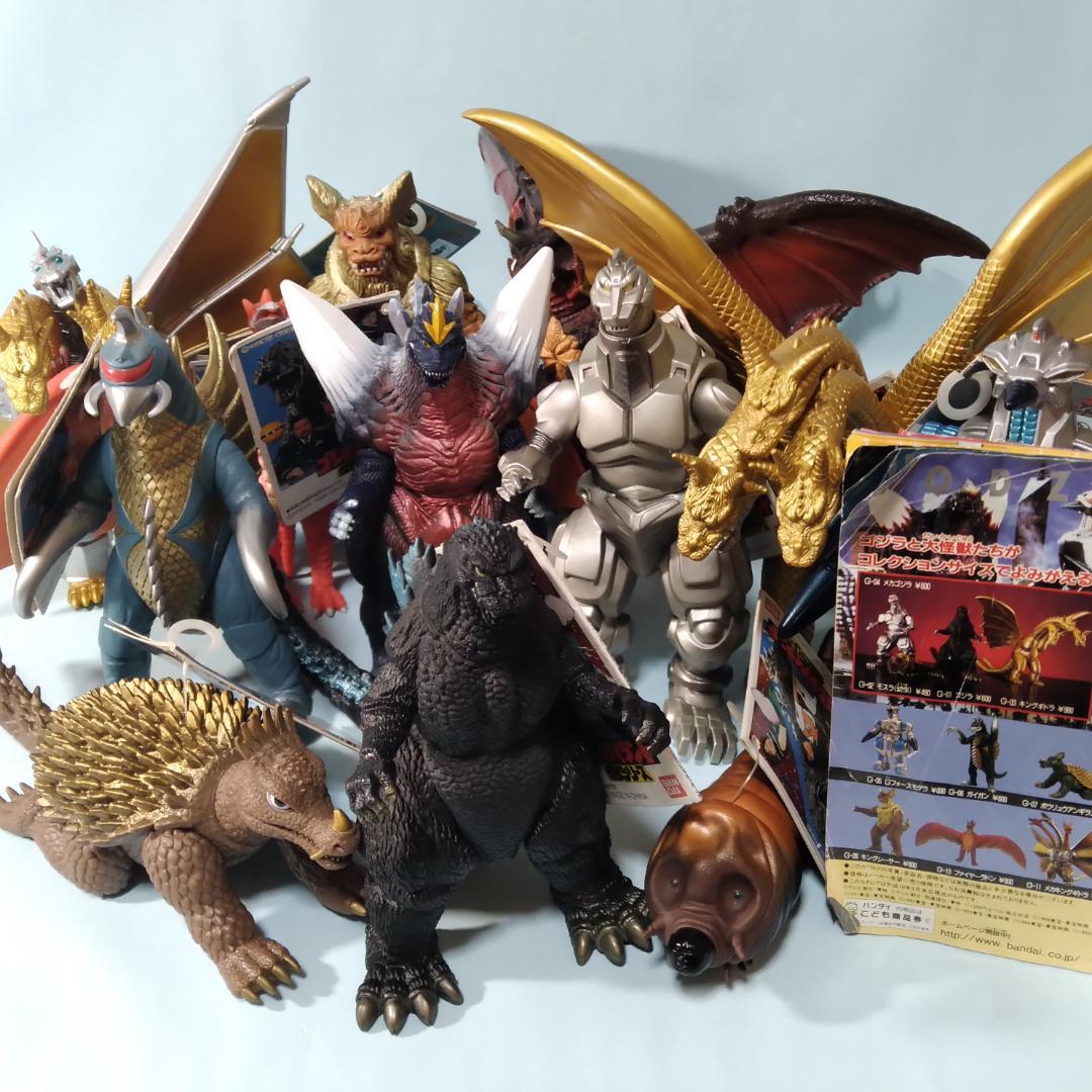 未使用 タグ付】バンダイ ゴジラアイランド 怪獣シリーズ 全12体