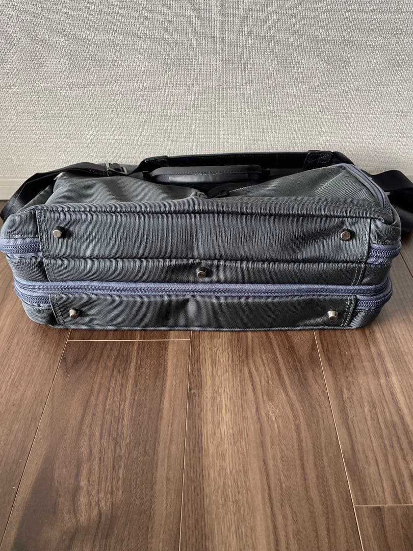 ゼロハリバートン　グレー ナイロン ビジネスバッグ