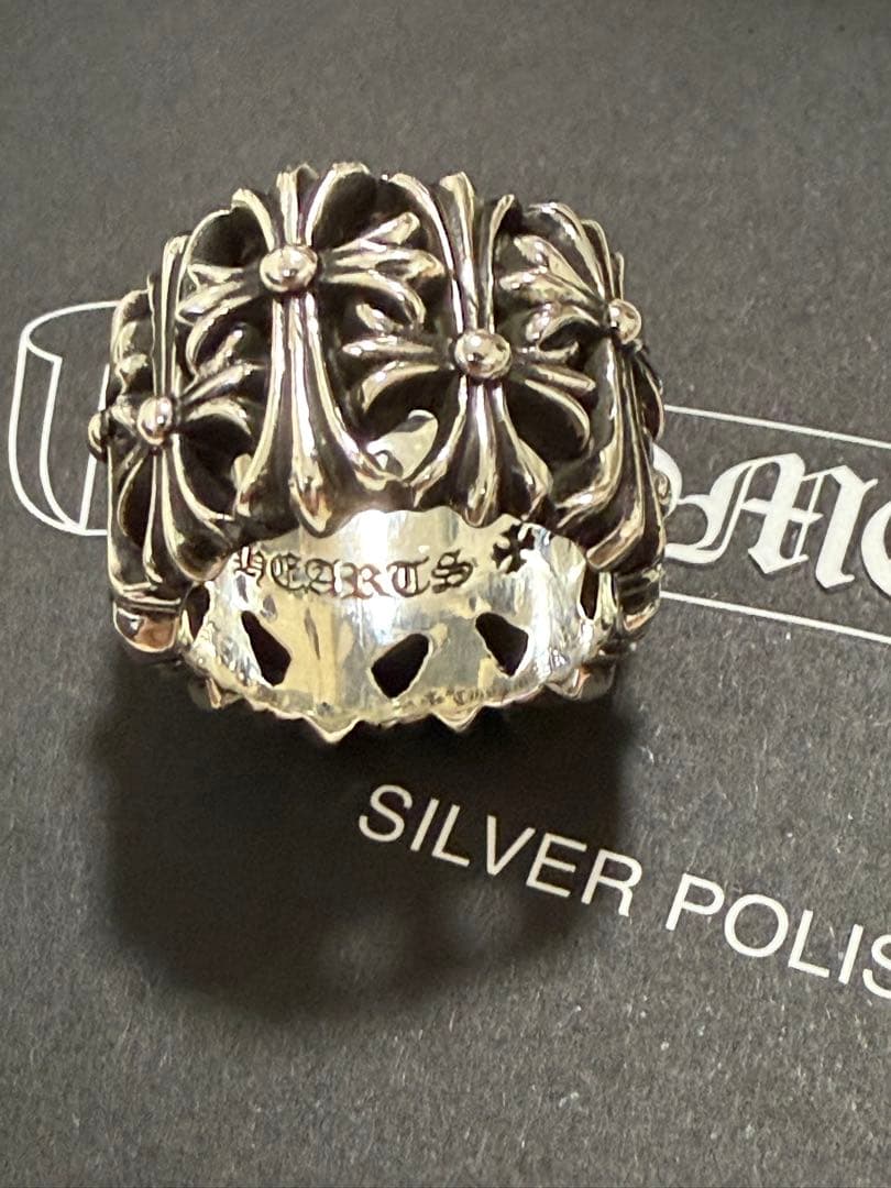 CHROME HEARTS クロムハーツ セメタリークロスリングUS 6