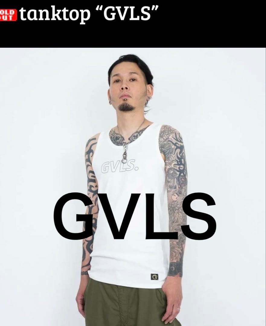 GVLS GAVIALタンクトップ ガヴィル 中村達也 - メルカリ