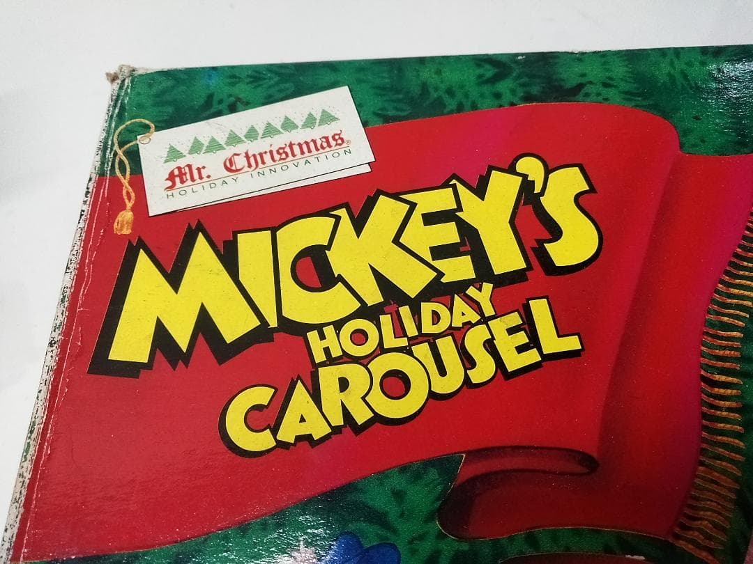 ミッキーホリデーカルーセル Disney ディズニー クリスマスオーナメント ♪
