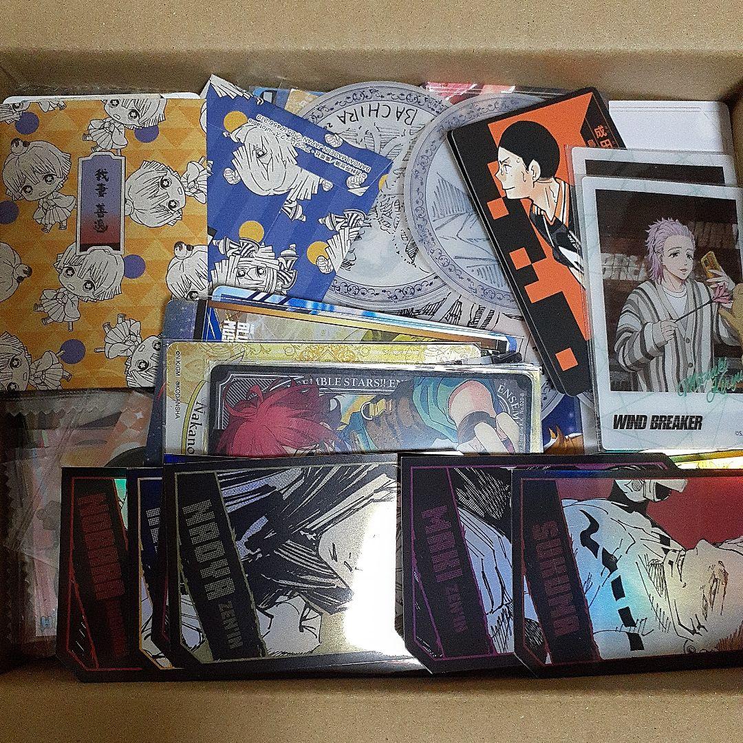 アニメ・マンガ・キャラクター　紙類　シール　ステッカー　ミニカード　まとめ売り