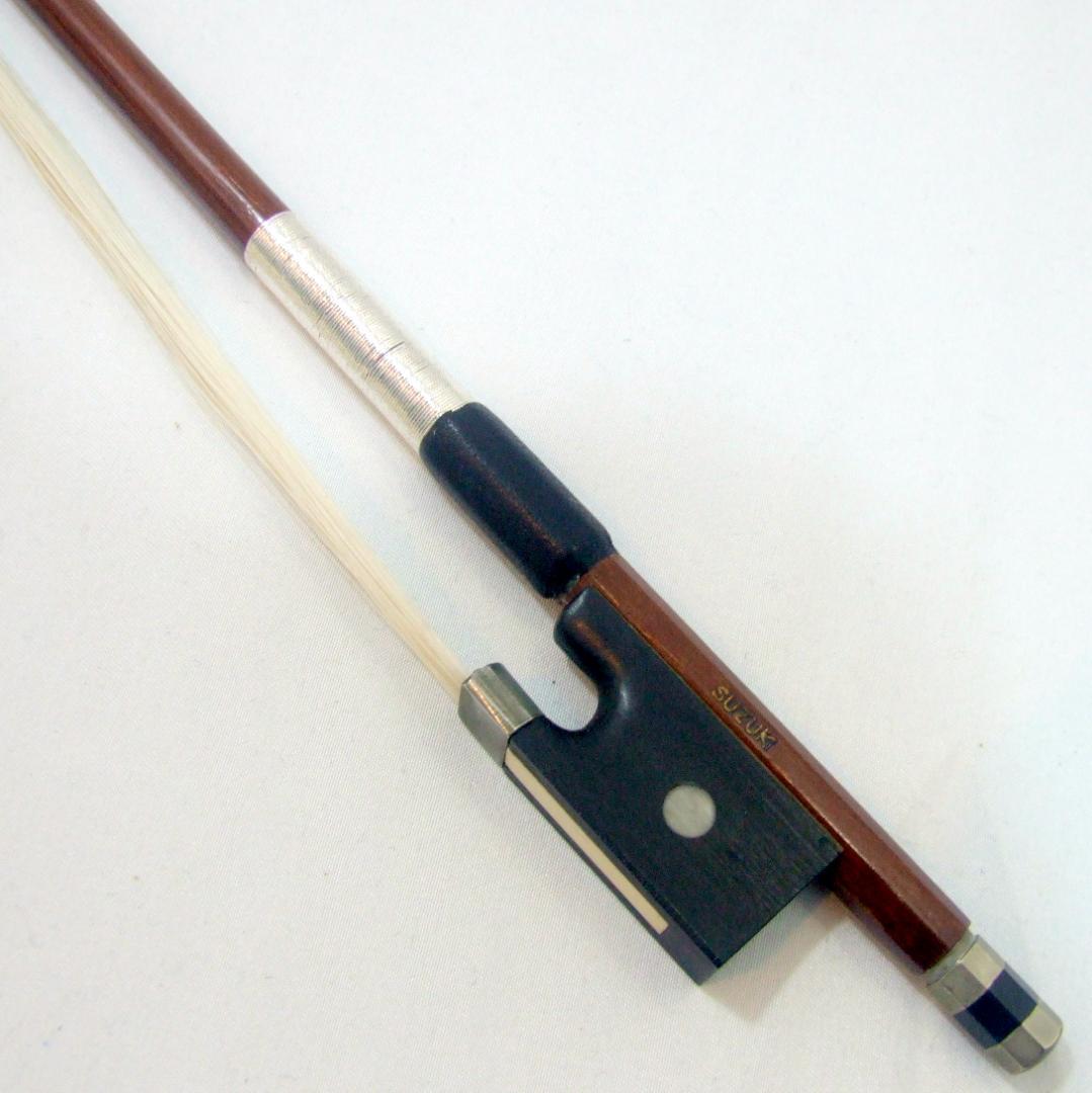 鈴木バイオリン 1/4 No220 SUZUKI弓 ケース 程度良 メンテ済み