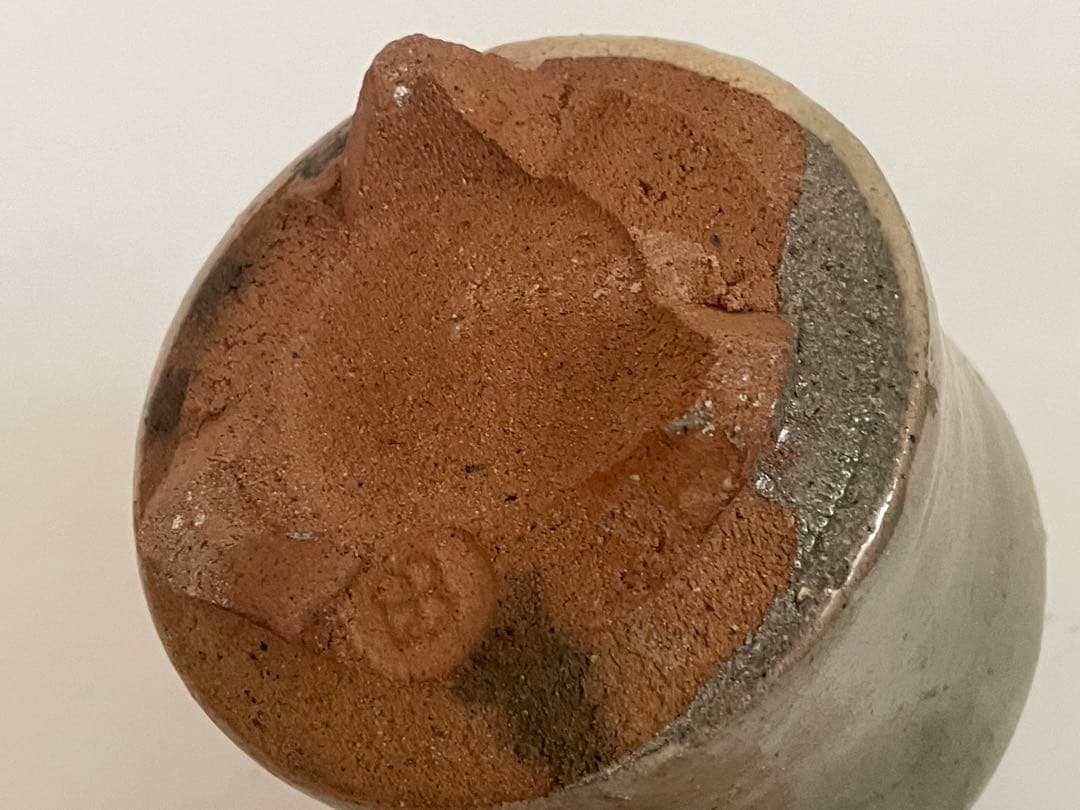 陶芸家 人間国宝 濱田庄司 浜田庄司 初窯印 灰釉 三つ足