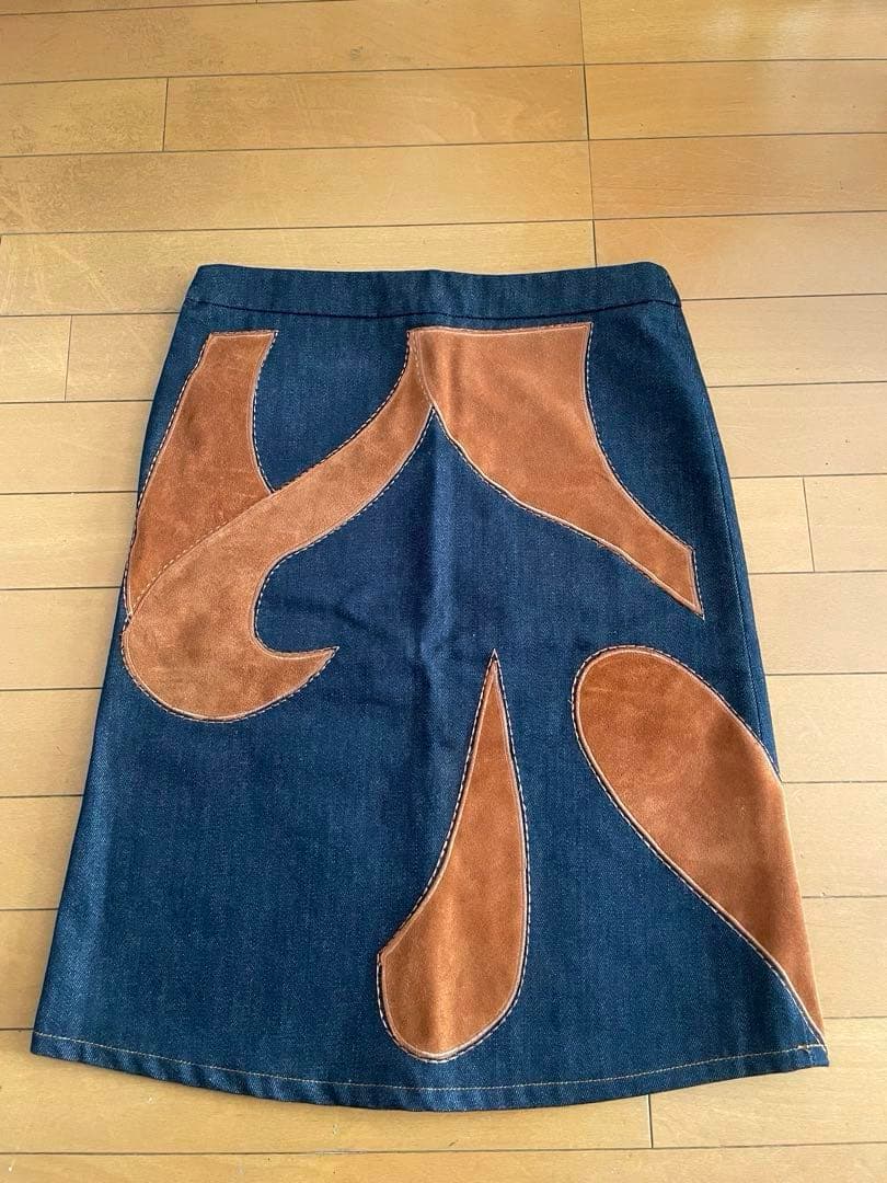 D&G ドルチェ&ガッパーナ　デニムスカート　サイズ40 超美品