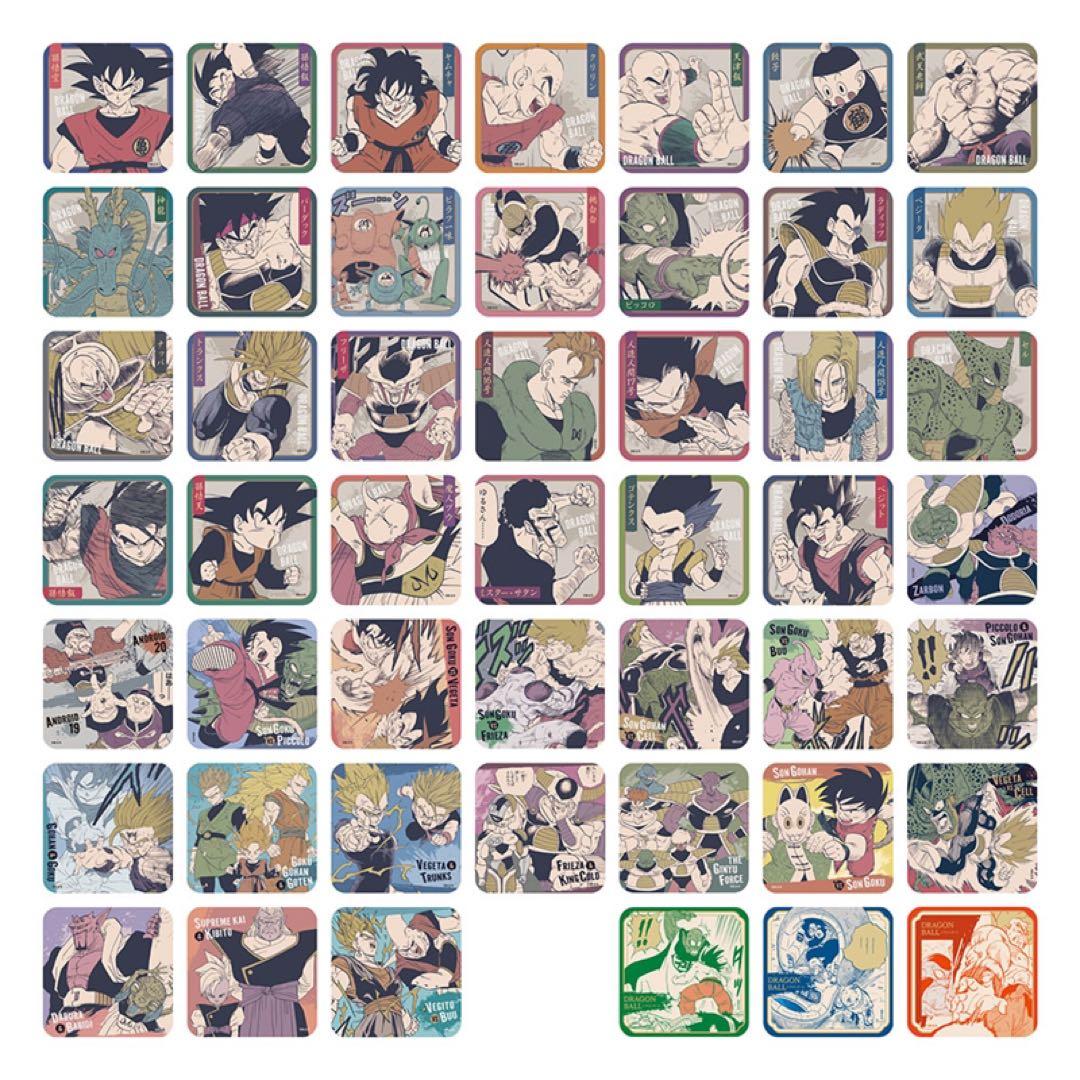DRAGON BALL アートコースター 第2弾 BOX 全45種＋特典3種