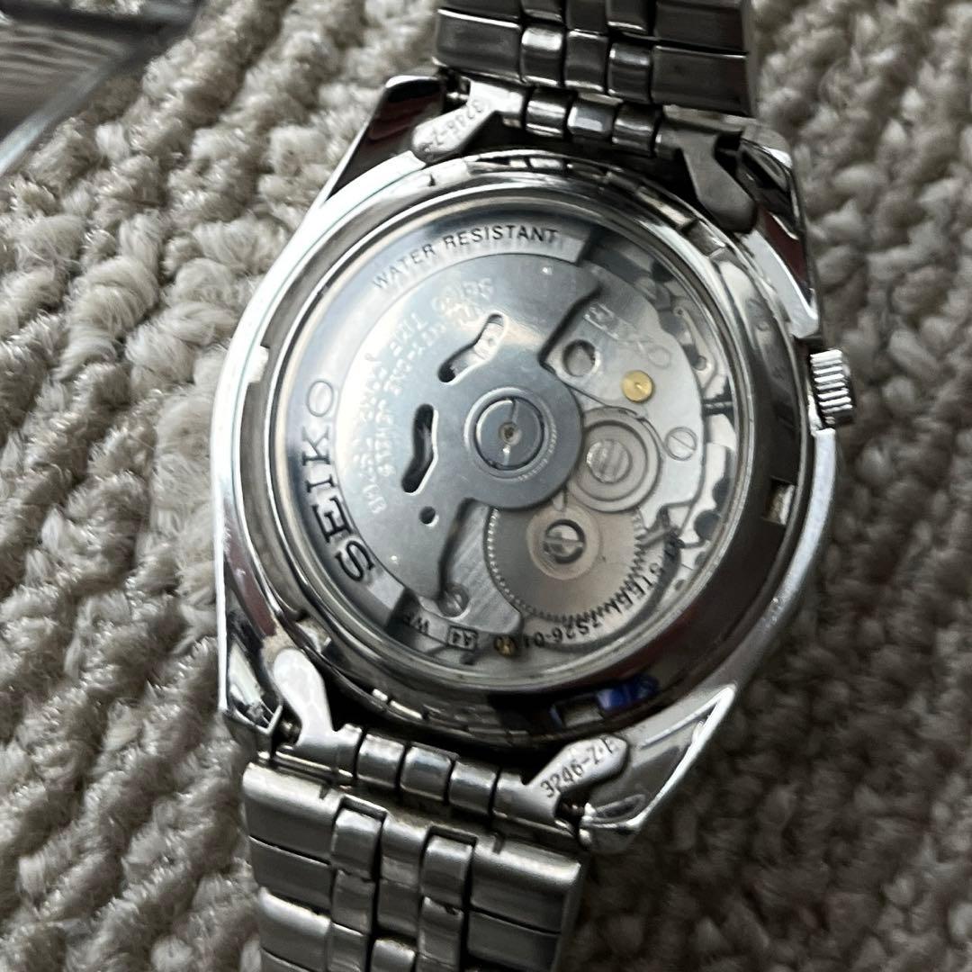 セイコー 5 SEIKO5自動巻き グリーン文字盤