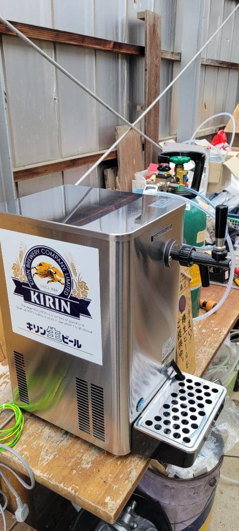 即使用可能美品ホシザキビールサーバーT20SA-SU キリン洗浄樽セット