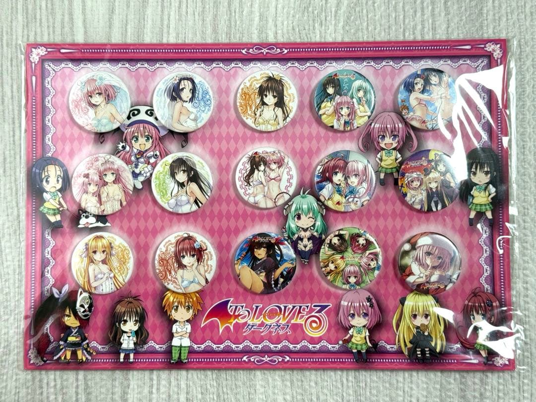 希少レアToLOVEる 缶バッジまとめ売りセットトラブル缶バッチ
