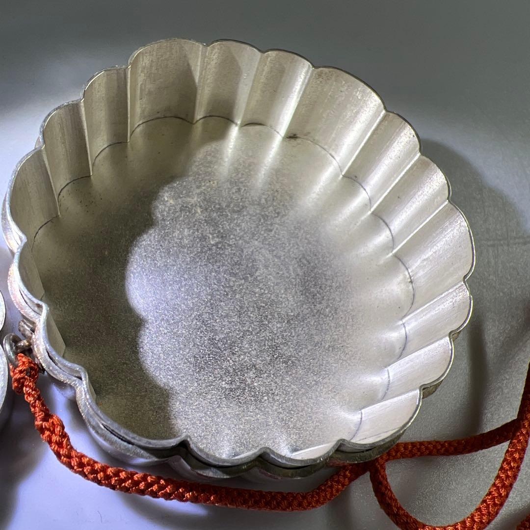 皇室ボンボニエール 鳳凰雅楽火災太鼓 純銀生駒製 共箱付 72g 皇室ボンボ