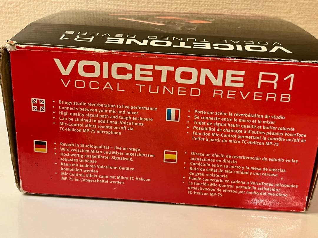 ボーカル用コンパクトエフェクター リバーブVoiceTone R1 ユーズド美品