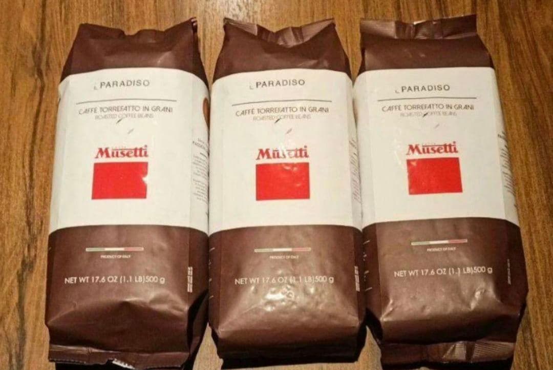 Musetti PARADISO コーヒー豆 500g×6袋 デロンギ