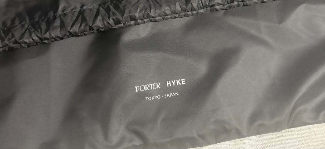 25aw HYKE x PORTER TOOL BAG BLACK 黒