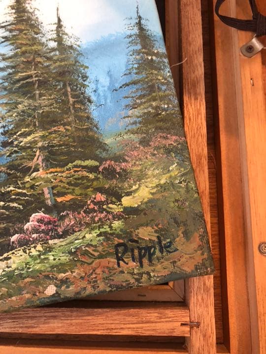 小さな水彩画原画 Ripple