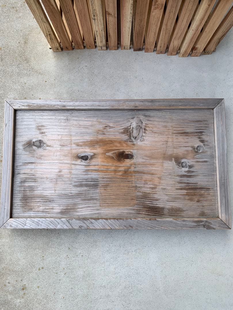 ミツバチ　巣箱　巣枠付き　雨晒し済み