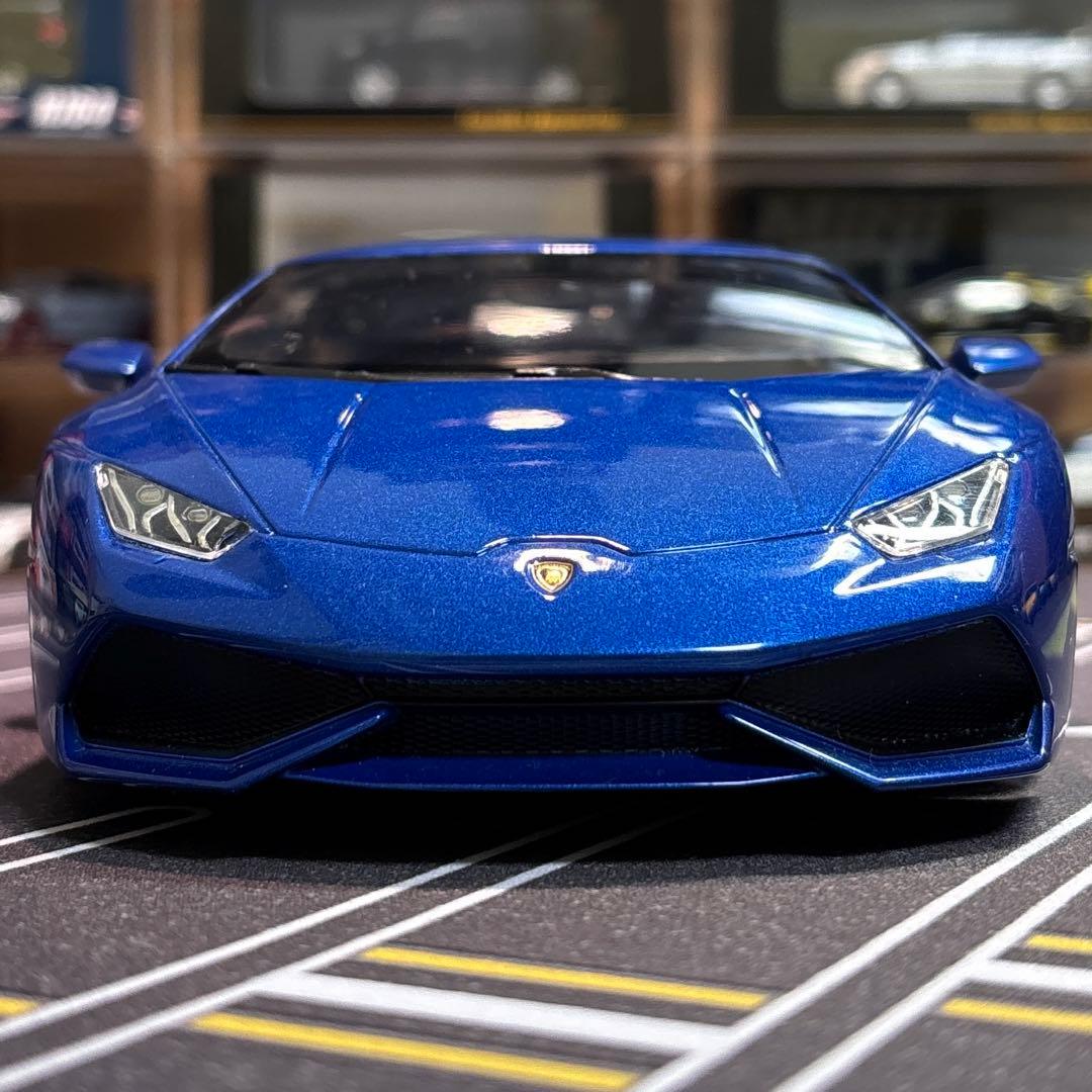 京商 1/18 ランボルギーニ ウラカン LP610-4 ブルーメタリック
