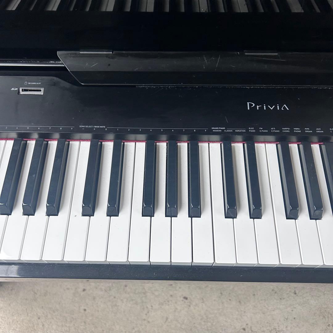 CASIO PX-830 ブラック 電子ピアノ 椅子付き 引き取り限定 カシオ