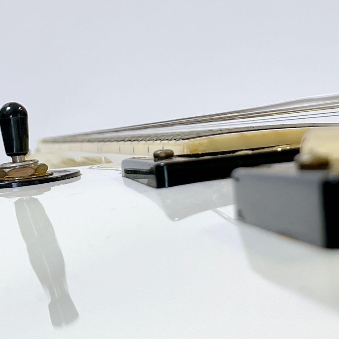 BUSKER'S バスカーズ レスポール 白 ホワイト ケース付き - メルカリ