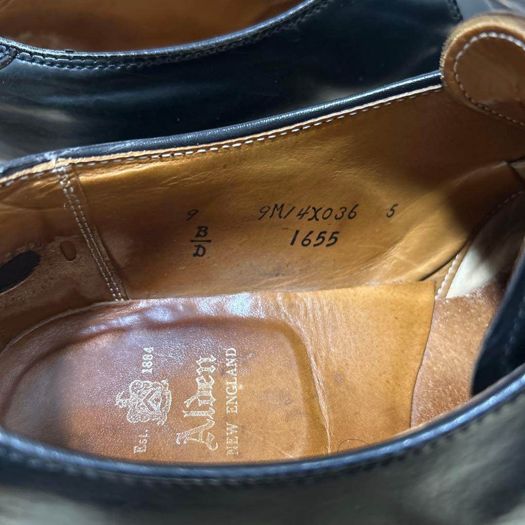 Alden 1655 シングルモンク コードバン