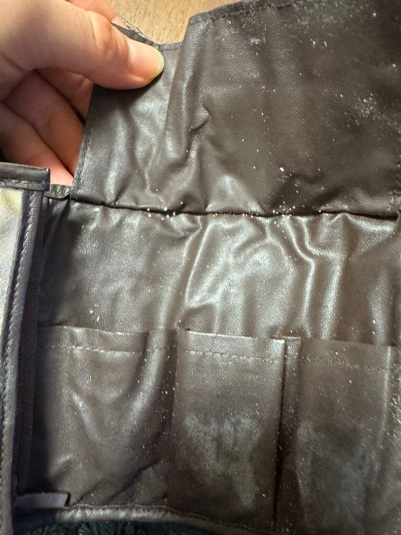 白鳳堂　黒檀携帯ミニセットときのこブラシ　(7本+ケース付)極小!