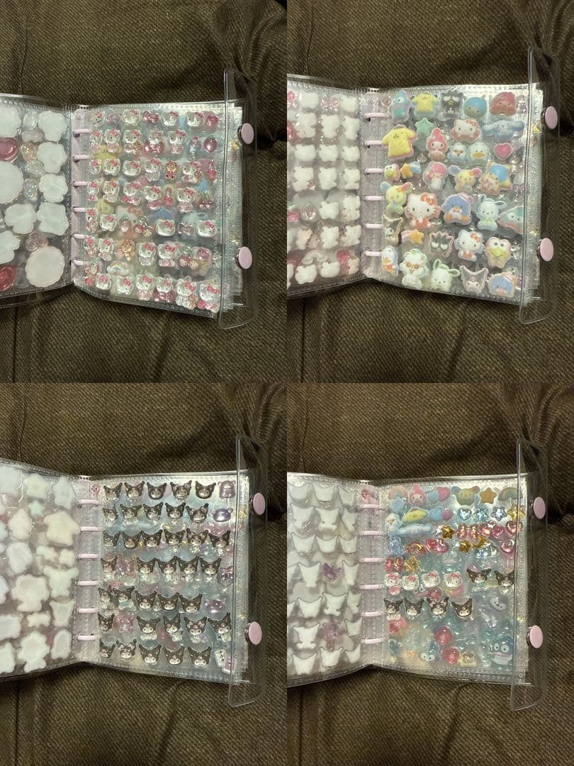 シール帳　完成品　３冊　たまごっち　サンリオ　しずくちゃん　たまごっちシール付き