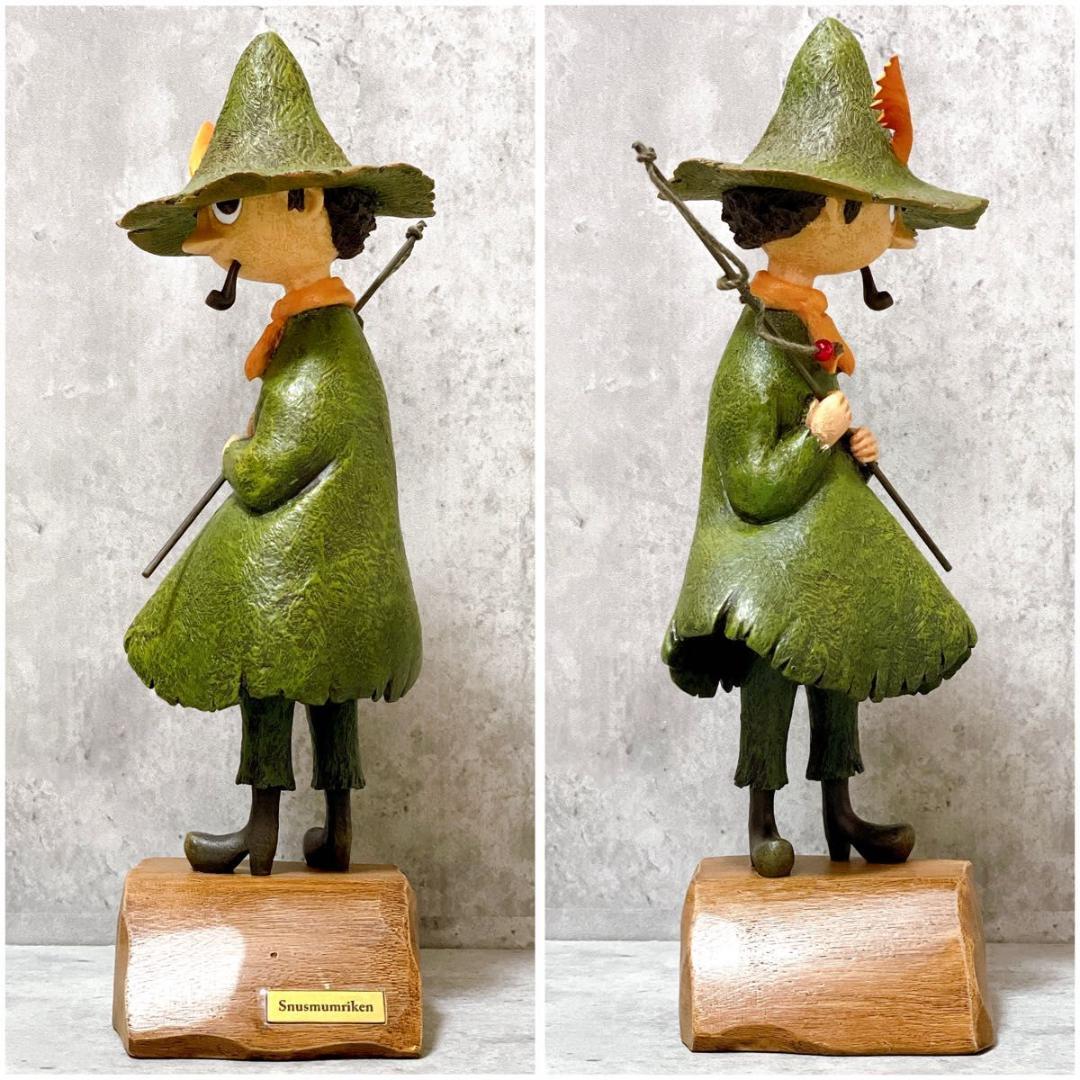 極美品 ベネリック ムーミン フィギュア スナフキン 釣り 置物