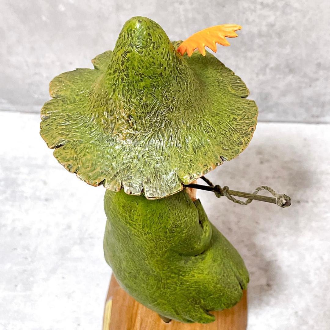 極美品 ベネリック ムーミン フィギュア スナフキン 釣り 置物