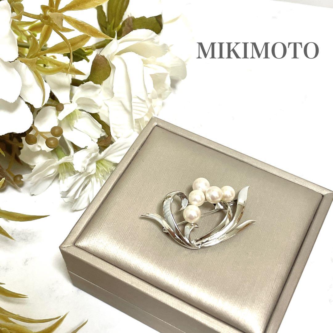 皇室御用達✨MIKIMOTO ミキモト アコヤ真珠 パール ブローチ