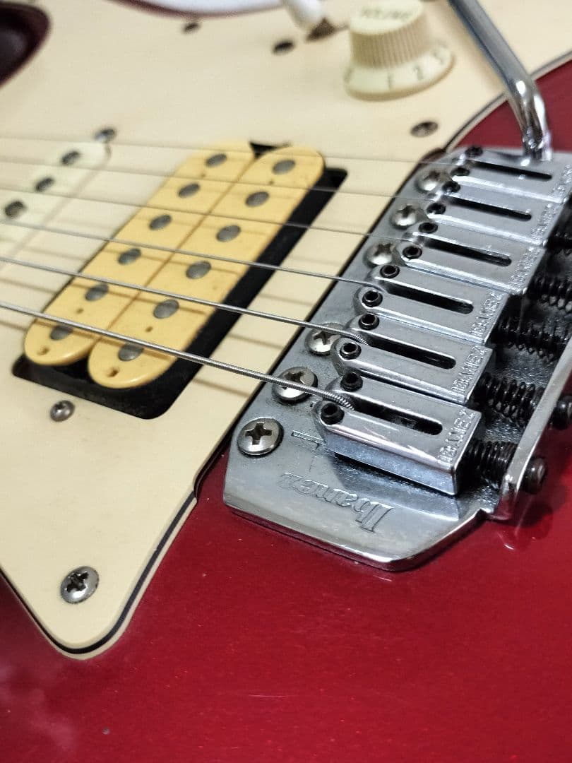 Ibanez ストラトタイプ 赤 レッド オマケ多数ケース付き 初心者最適