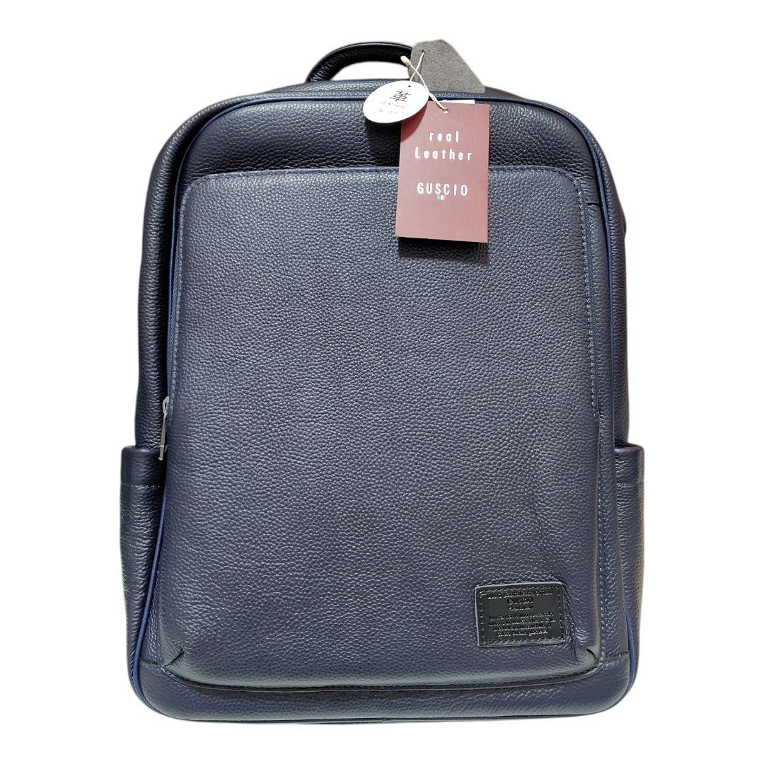 GUSCIO ITALY ビジネスリュック 18112　本革　タグ付き