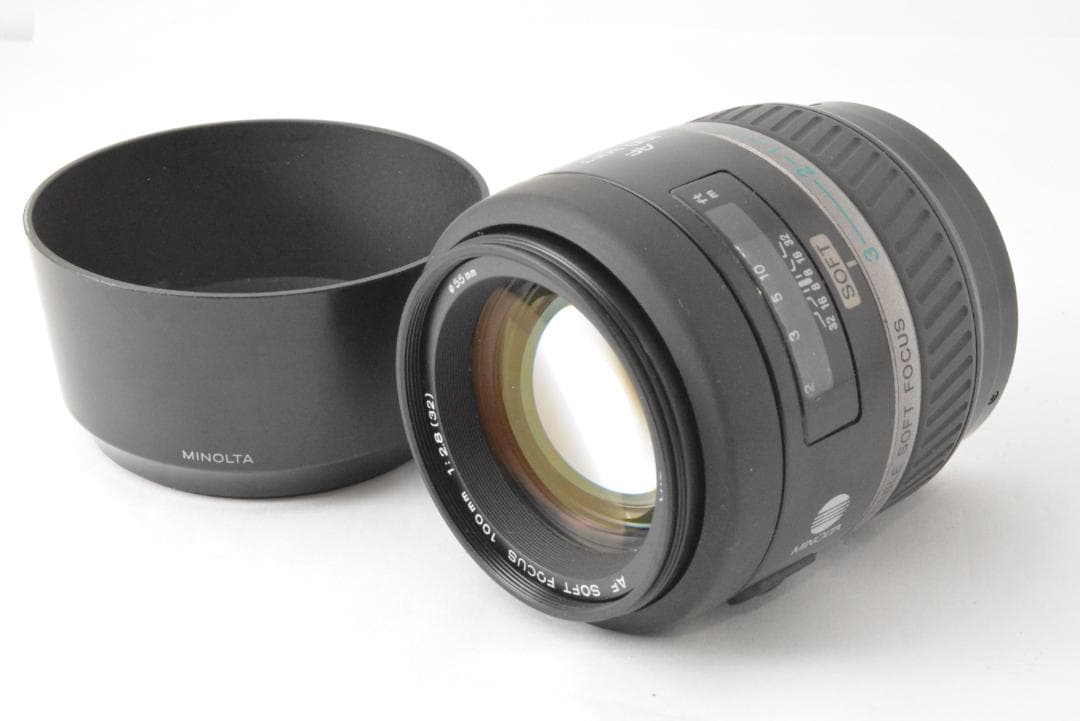 ミノルタ MINOLTA AF SOFT FOCUS 100mm F2.8 Minolta AF Soft Focus 100mm f/2.8 Lens, Fully Working, Part Number