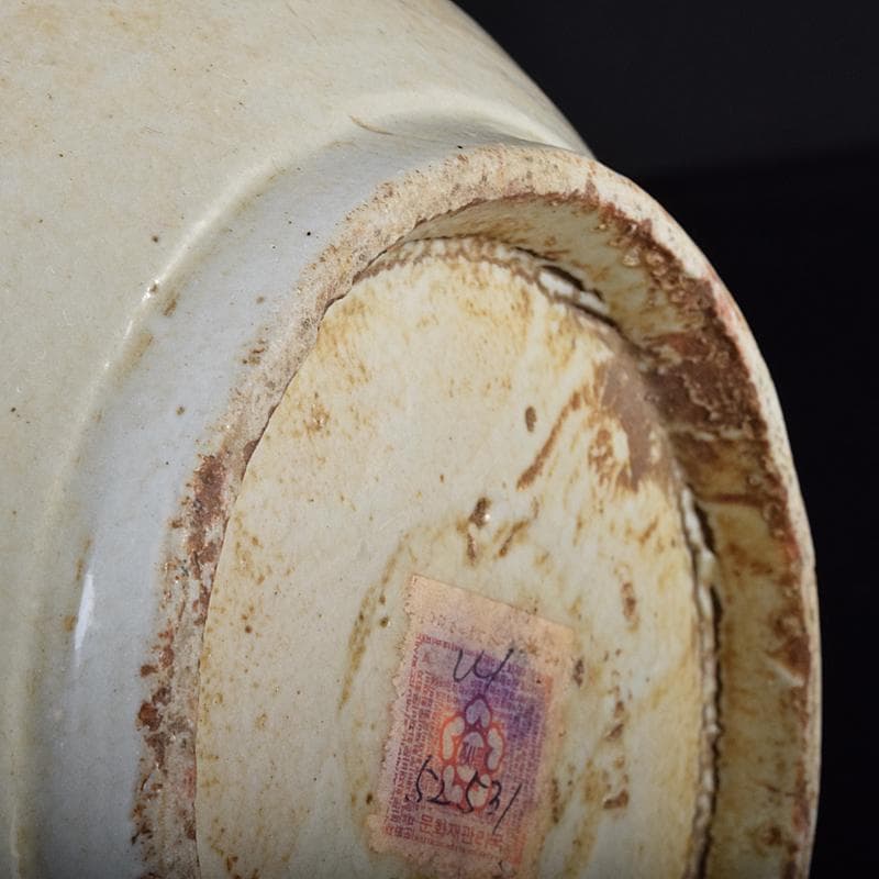 朝鮮美術 李朝 高麗白磁 染付 壷 V R7947B 朝鮮美術 李朝 高麗