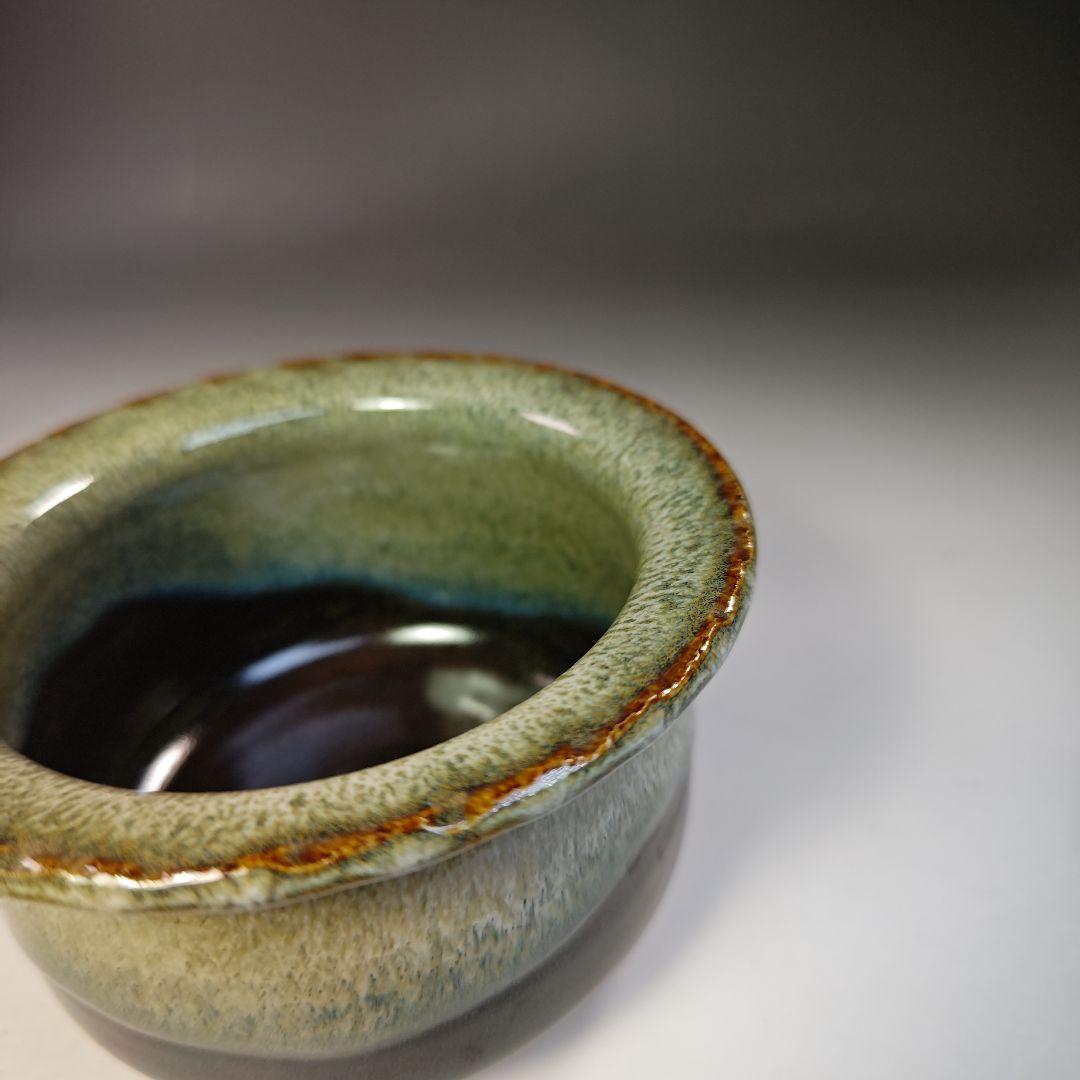 イ766 健水『喜祥造』『高取釉健水 共箱』茶道具