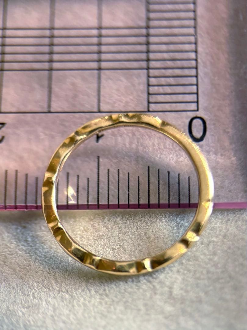 【みぃちゃんさまご購入ご予約品】 スタージュエリー ピンキーリング k10 YG