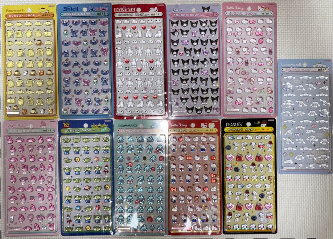 【正規品】ボンボンドロップシール 11個