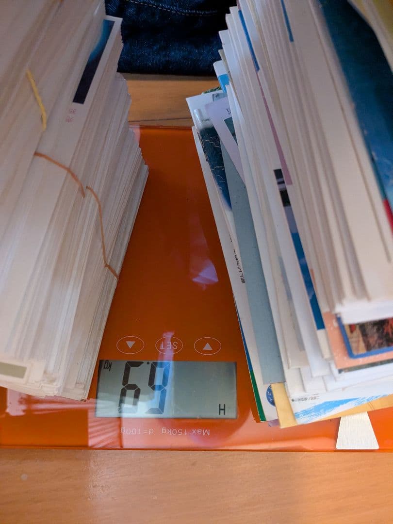 総重量約6.9kg 変形風景印 数百枚以上 記念葉書 変形印