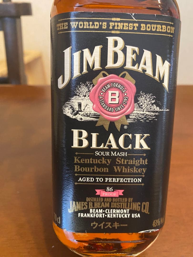 ○終売品 ジムビーム アサヒ ブラック- Aged to Perfection