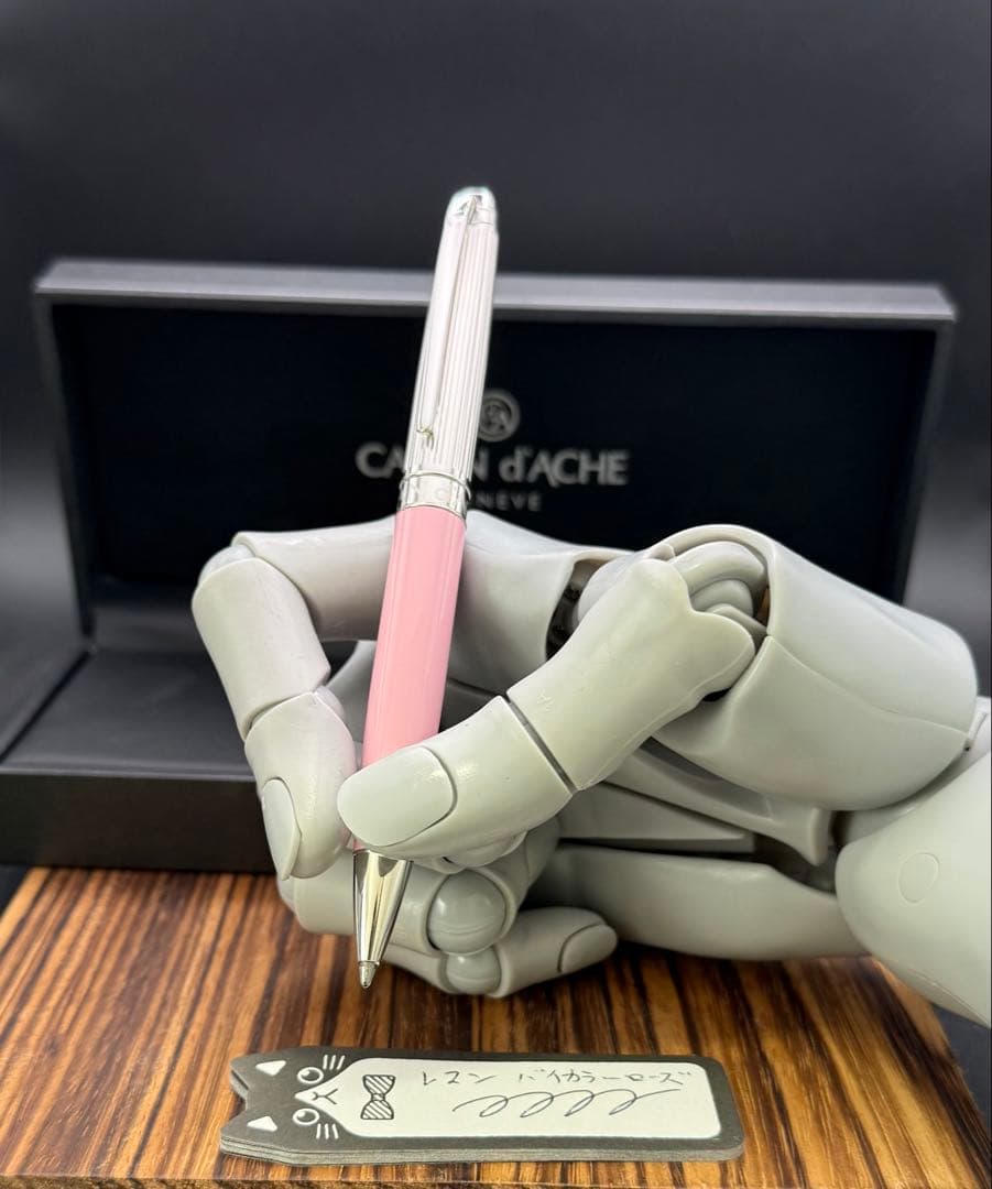 Caran d'Ache ボールペン レマン バイカラーローズ